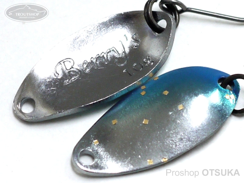 FPBルアーズ ベリーズ ベリーズ 1.0g 1.0g #4 青銀