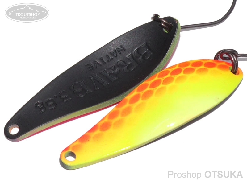 FPBルアーズ ブレイブ ブレイブ 3.6g ネイティブ 3.6g マイクロバーブフック #4 クロサンドラ