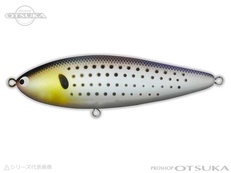 ポジドライブガレージ ジグザグベイト ジグザグベイト 120F 120mm 40g フローティング #04 ショウギンコノシロ