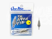 クリアブルー TGパラソルシンカー 2.5g #シルバー 2.5g