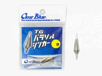 クリアブルー TGパラソルシンカー 3g #シルバー 3g