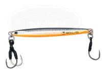 Palms slow flat cast long - lake shore Slow 10  Black  Back  Orange  Belly  73mm 10g