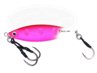 パームス スローブラットキャストクレーター - レイクショアスロー20 #UVマットピンク SPTグロー 63mm 20g