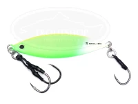 パームス スローブラットキャストクレーター - レイクショアスロー20 #UVマットライムチャート SPTグロー 63mm 20g