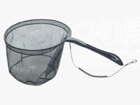 パームス パームス アユネット - PA-AN #網ブラック 柄クラックシルバー調 フレーム幅 390mm 柄長 330mm