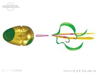 ゼスタ タイラバ スクランブルエッグ - スクランブルエッグ #03 ゴールドグリーン 120g