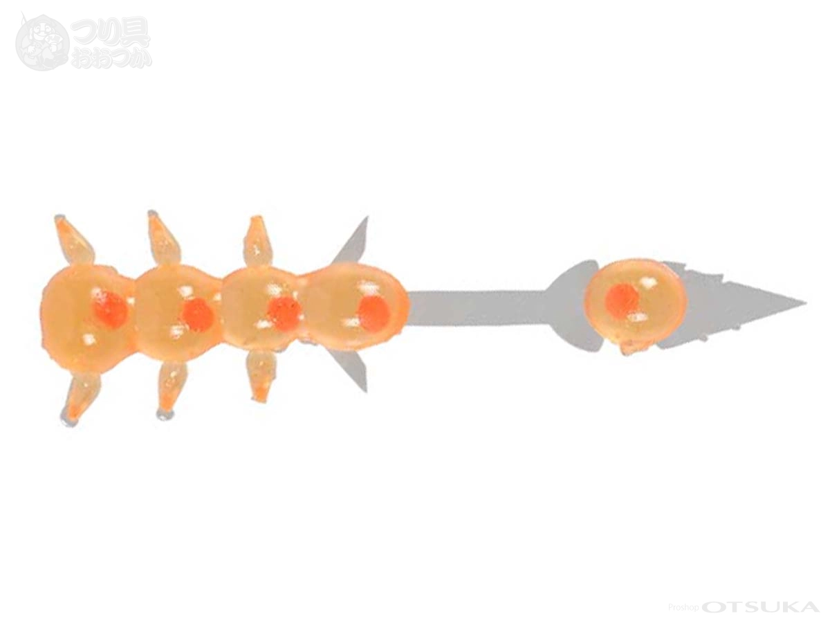 ゼスタ カミテール イクラ虫 カミテール イクラ虫 1.2インチ #イクラ