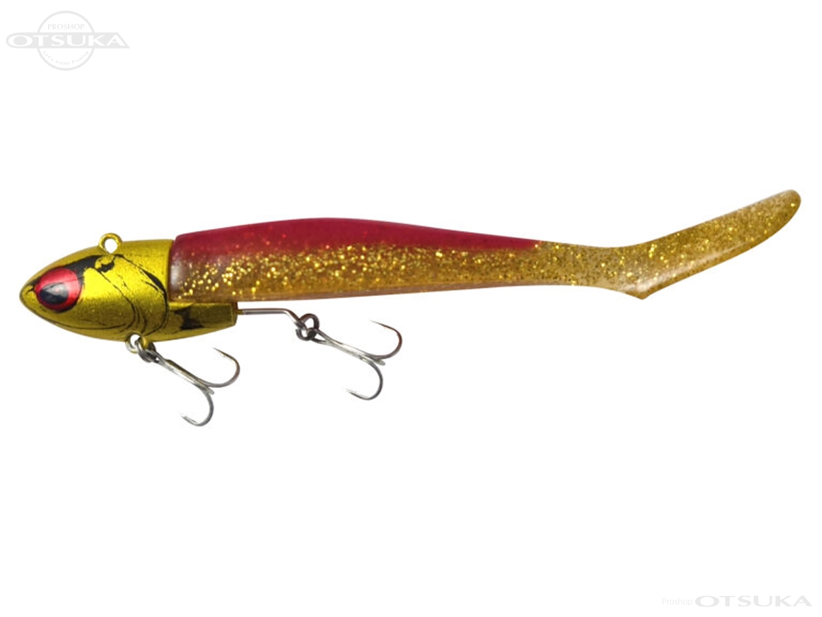 コアマン VJ-36 バイブレーションジグヘッド VJ-36 ヘッド36g ワーム8g 135mm #057 GH/アカキン