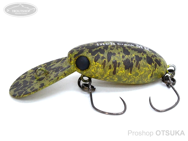 ハンクル インチクランク MR F 2.5cm 1.6g フローティング #トッピング