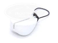 ロブルアー バベコン -  1.1g #LT6 ホワイト・カメレオン 全長13.5mm 全幅10mm 高さ7mm 1.1g