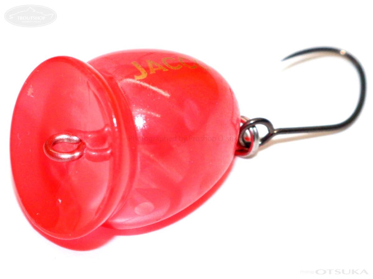 ロブルアー ジャコ ジャコSF 16mm 1.3g スローフローティング #8 クリアレッド