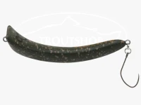 イケクラ えさにょろ -  555XS #12 緑・茶 全長55.5mm 3.4g シンキング