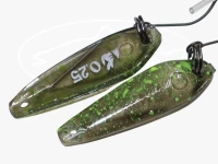 Carteras Pararo 0.25g Size 08 Smoke (chartreuse (keimura) Flight) 0.25g