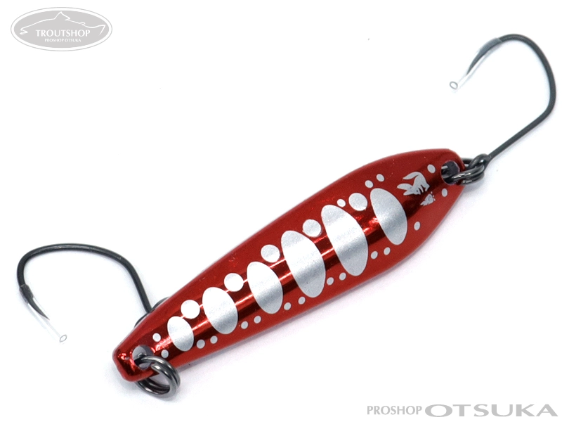 カルテラス ウルキ 40 1.4g プラスチックスプーン #21 スチールレッド