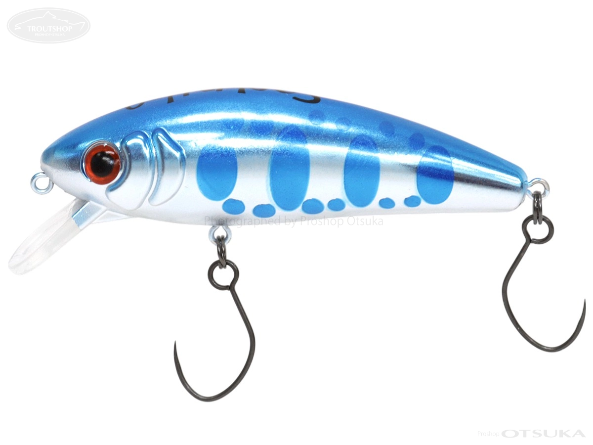 カルテラス チェプラム 60S 64mm 7.9g シンキング #01 ブルーシルバー