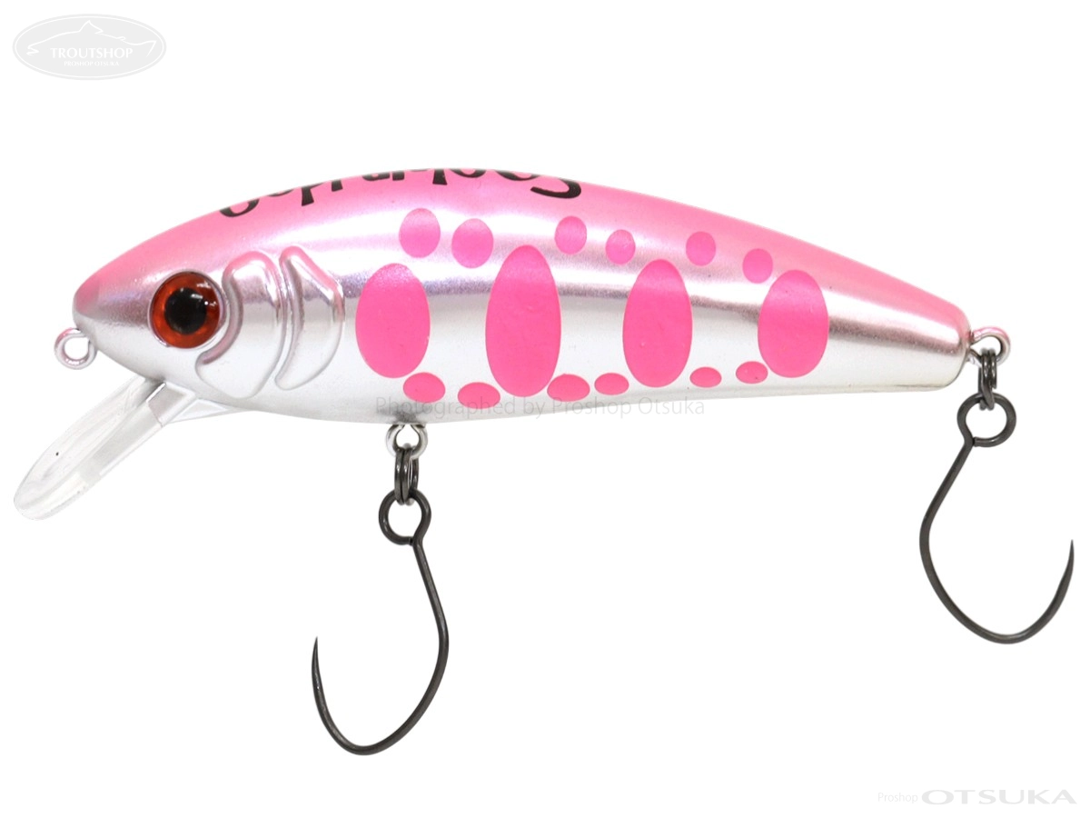 カルテラス チェプラム 60S 64mm 7.9g シンキング #03 ピンクシルバー