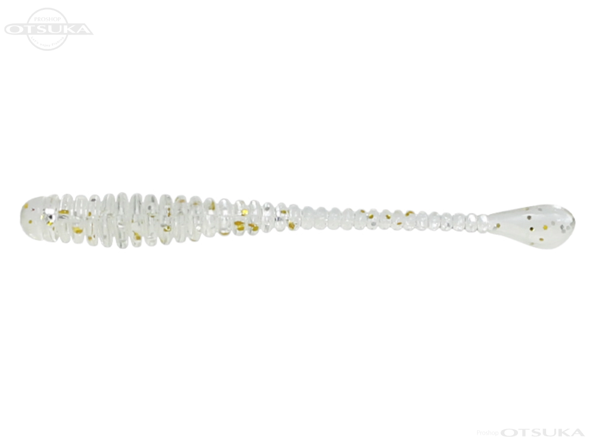 一誠 海太郎 ワーム スパテラ 1.5インチ 1.5インチ #066　金銀シラス