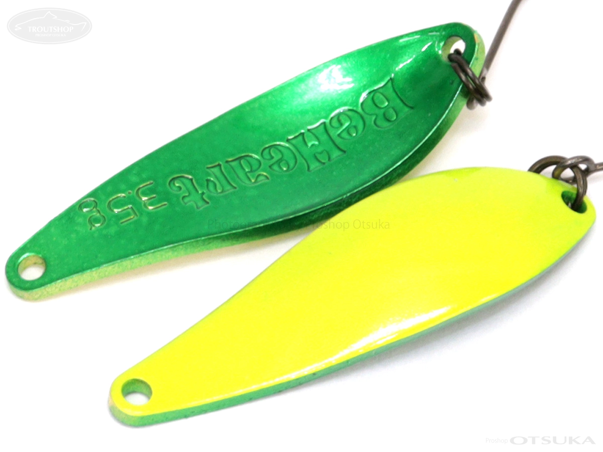 FPBルアーズ ビーハート ビーハート 3.5g 3.5g #グリーンチャート