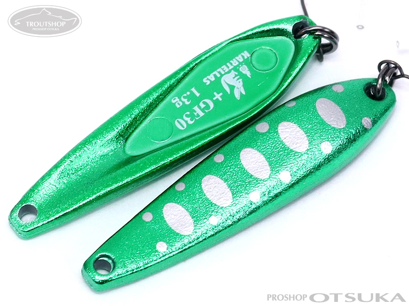 カルテラス パラト+GF30 1.3g 1.3g  40mm プラスチックスプーン #78 メタリックグリーンヤマメ