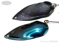 丸湖 丸湖スプーン -  2.5g # インディゴブルー+ブラック 2.5g