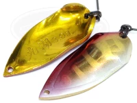 丸湖 丸湖スプーン -  3.0g厚型 # アカヤマメ グローSP+RG 3.0g