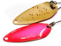 丸湖 丸湖スプーン -  0.9gコンペティション # レットグロー弱RH+カラシ 0.9g