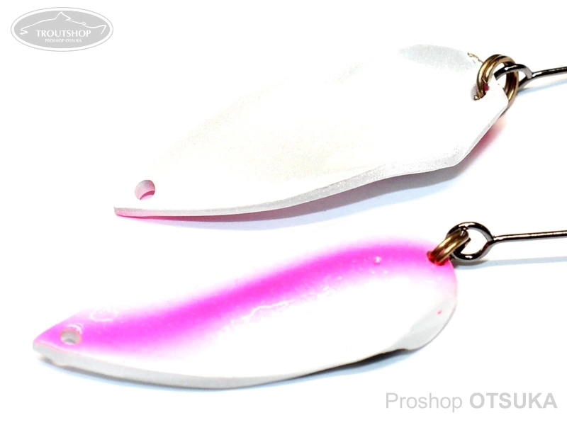 丸湖 丸湖スプーン 丸湖スプーン 3.0g厚型 3.0g # パールサクラピンク+PW