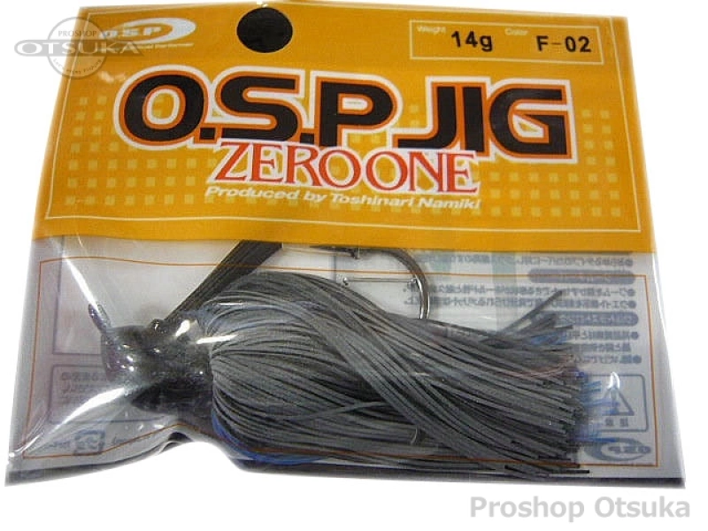 OSP OSPジグ 14g 14g #F-02 ブラックブルー の通販 | プロショップオオツカ
