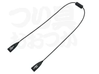 グレンフィールド ゼクー - シリコングラスコード #AS-080 ブラック 全長50.5cm
