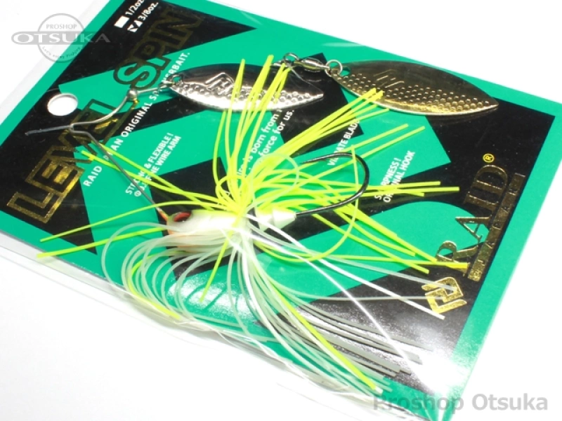 レイドジャパン レベルスピン レベルスピン 3/8oz - #LS001 チャートバックパール