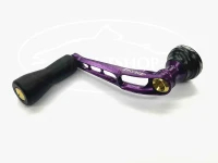 ドライブ シングルハンドル - エアーステア45 ダイワ タイプ1 #オリジナルパープル ダイワスピニング用 丸ノブ仕様