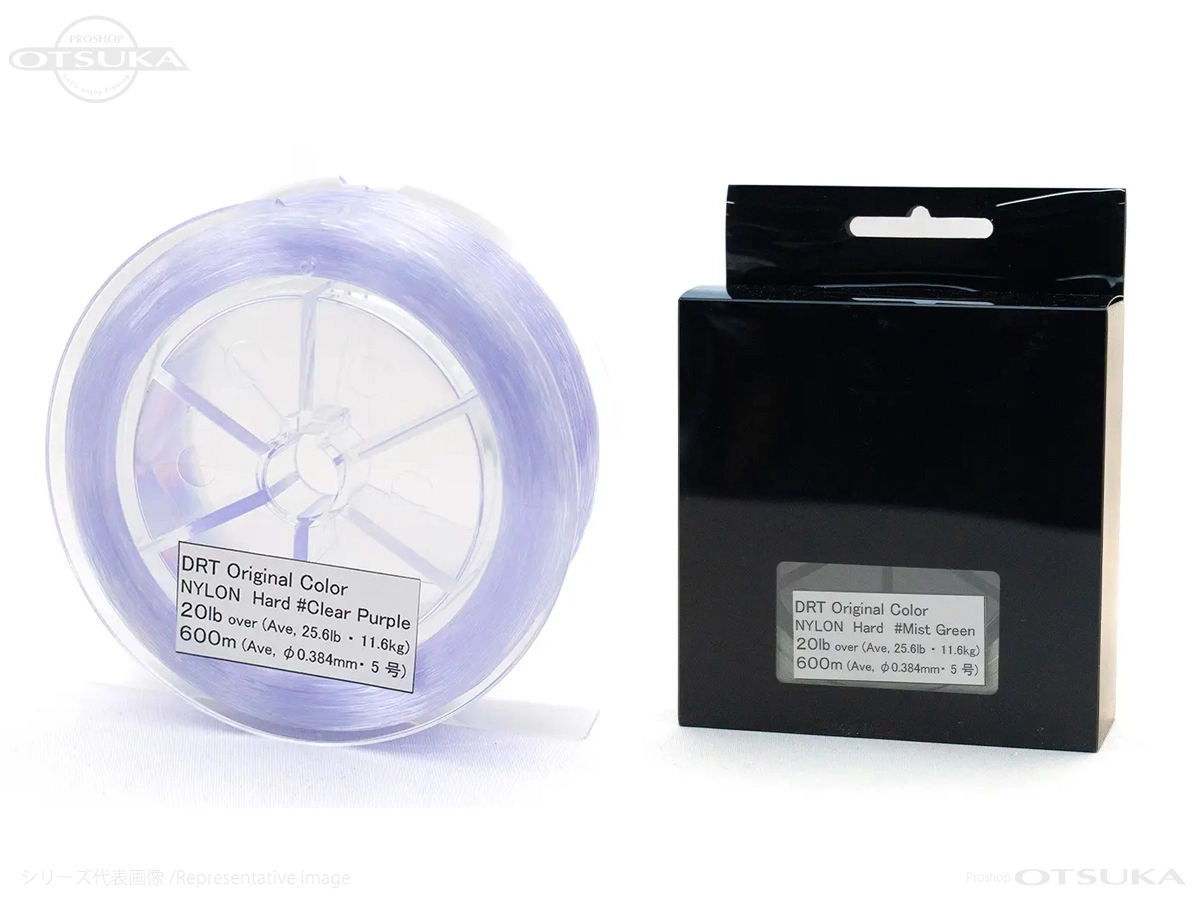 DRTディビジョンレーベルタックル ライン DRTライン ** 20lb 600m #クリアパープル