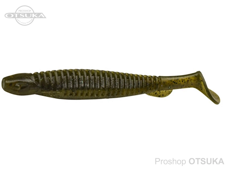 ディスタイル ブルーノ シャッドテール ブルーノ シャッドテール4.8インチ 4.8インチ #DC001 グリーンパンプキンペッパー