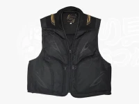 エクセル 鮎ベスト - FP-5181 #ブラック/ゴールド LLサイズ