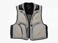 エクセル 鮎ベスト - FP-5181 #グレー/ゴールド 3Lサイズ