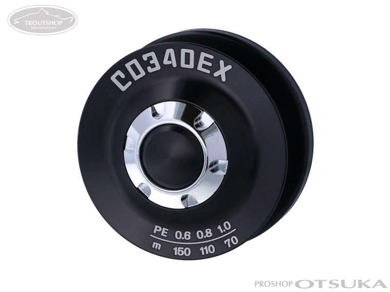 アベイル カーディナル3 CD340EX スプール アベイル カーディナル3用アルミスプール CD340EX PE0.6号150m 0.8号