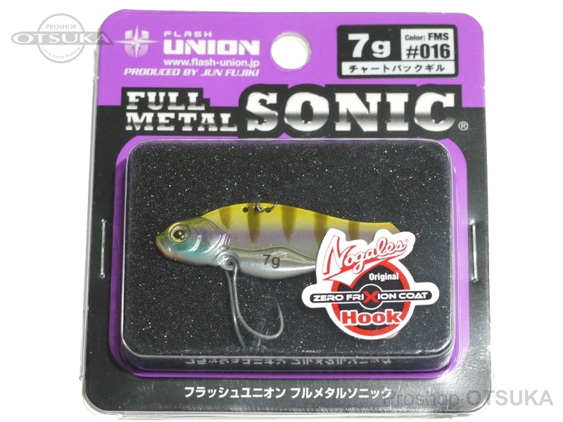 フラッシュユニオン フルメタルソニック フルメタルソニック 7g 7g #016 チャートバックギル
