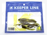 Keeper Line Seize Shad -  Size 2.8 Size 2 Watermelon 2.8 inch