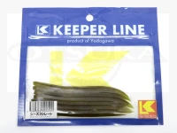 Keeper Line Seize Shad - Seize Straight Size 3.9 Size 2 Watermelon 3.9 inch