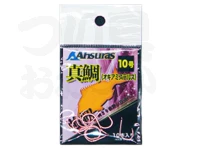 アシュラス 真鯛 -  バラ針 #オキアミステルス 10号
