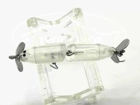 reply plastic plug series - Chibi Joint Boon K7 #Clear 45.0mm 2.0g Floating