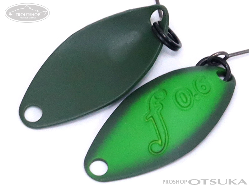 ベルベットアーツ フォルテ 0.6g 20.1mm #25 ジャングルグリーン の