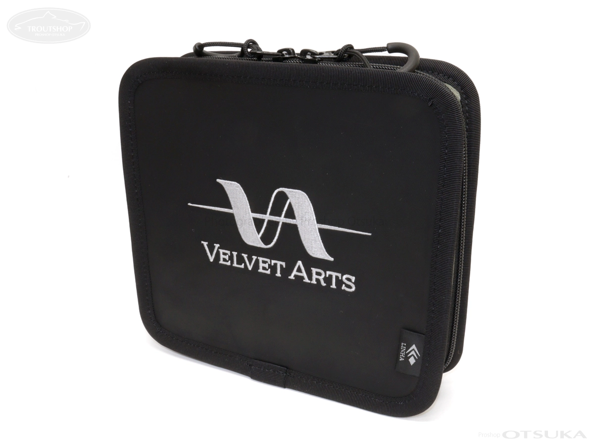 ベルベットアーツ スプーンワレット VAスプーンワレットラージスリムバージョン ** 縦185mm×横205mm×厚み47mm #ブラックXグレー