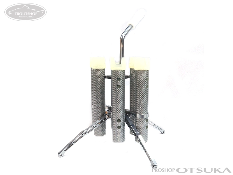 ムカイフィッシング ロッドスタンド ブラック 専用バッグ付き ムカイ