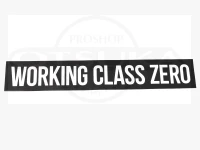 ワーキングクラスゼロ ステッカー/デカル - スタンダードロゴカーペットデカル - 58cm×9cm