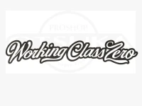 ワーキングクラスゼロ ステッカー/デカル - トラディションスクリプトカーペットデカル - 20cm×10cm