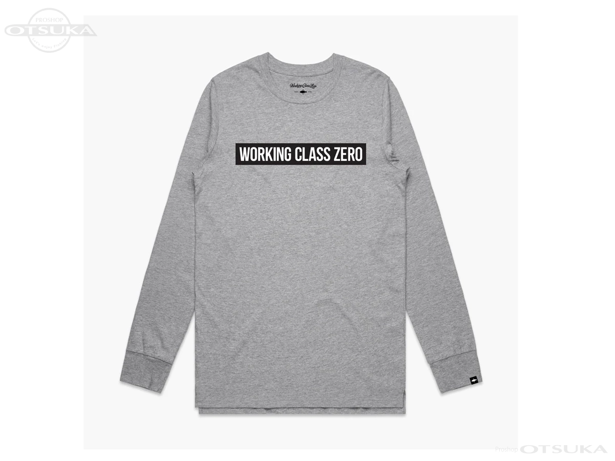 ワーキングクラスゼロ ロングスリーブ スタンダートロゴロングスリーブ Lサイズ #アスレチックヘザー
