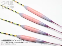 かちどき ベーシックシリーズ - KU-105　チャカチョーチンパイプ ピンクボディ　パープル足 5号 ボディ7cm全長23.5cm
