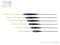 かちどき 彩羽 - IU-011 浅ダナセット グラデーションディープブルー ボディ4.5Xトップ6.0X足6.0cm