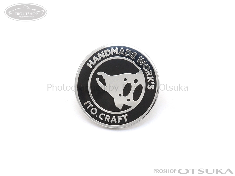 イトウクラフト ピンバッジ D 直径19.6mm #BK の通販 | プロショップ